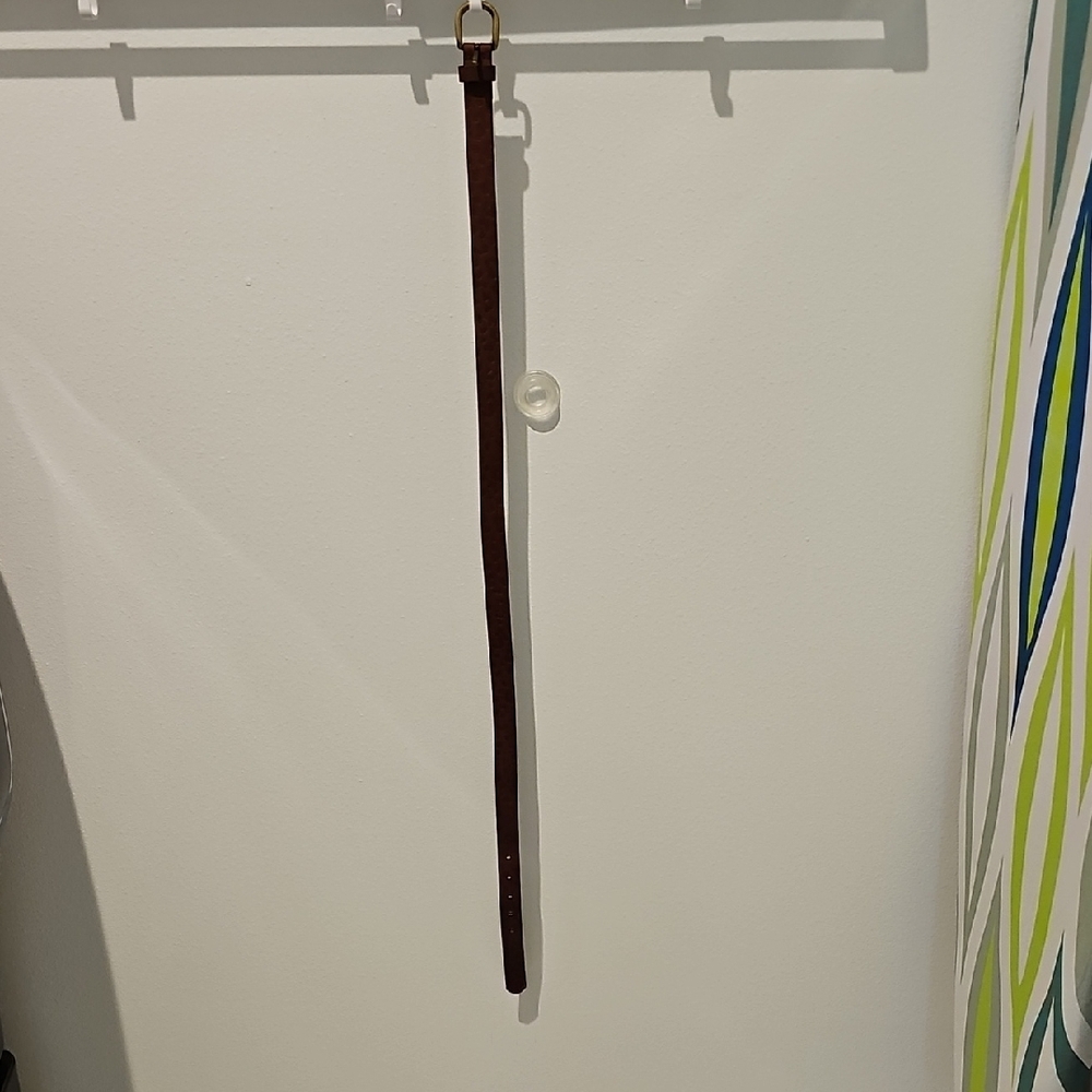 Brown Leather Belt